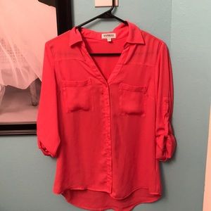 Coral Express portfolio shirt size S